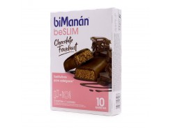 BiManán beSlim barritas Chocolate Fondant 10 barritas
